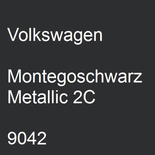 Volkswagen, Montegoschwarz Metallic 2C, 9042.